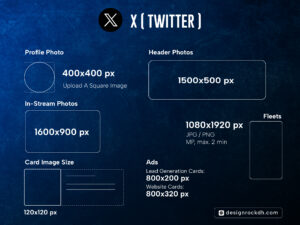 Social Media Image Sizes Guide