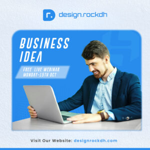 Business Webinar Instagram Post Template PSD