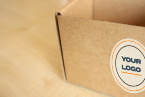 Realistic Brown Shipping Box Mockup – High-Resolution PSD