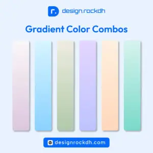Gradient Color Combos Vector File Free Download | DesignRockDH