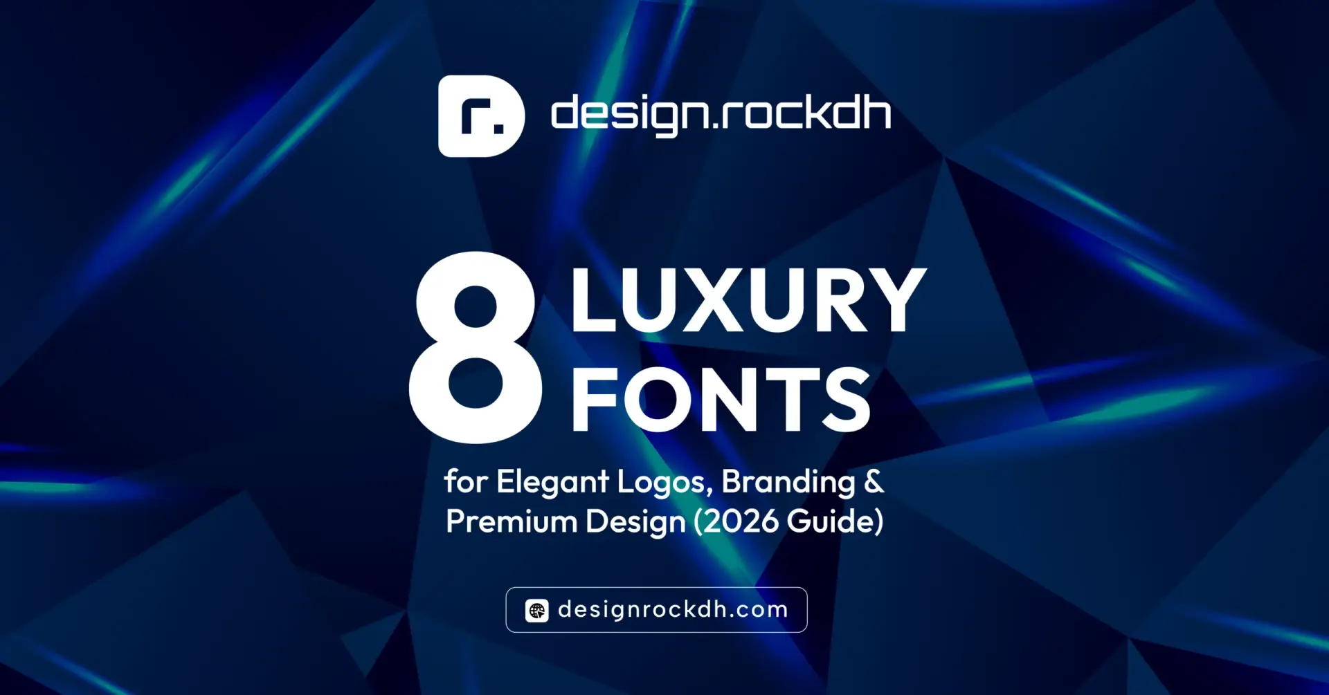 Free luxury fonts collection for elegant logo, branding and premium typography design