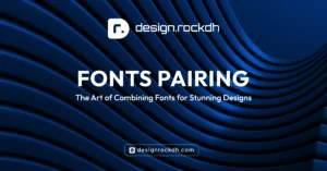 Font pairing guide showing the best font combinations for branding, web design, and graphic design