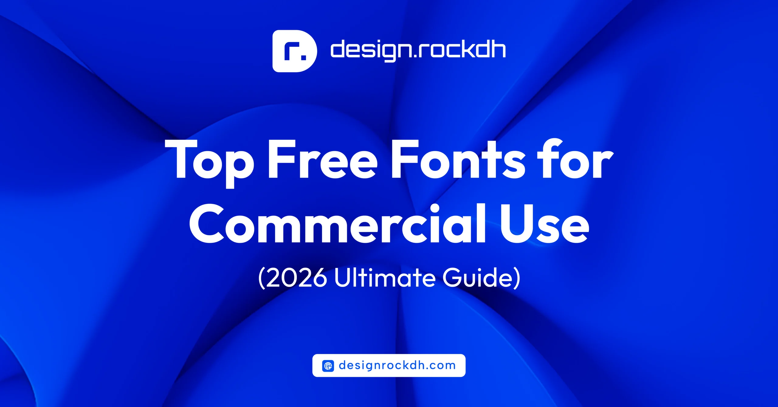 Top free fonts for commercial use in 2026