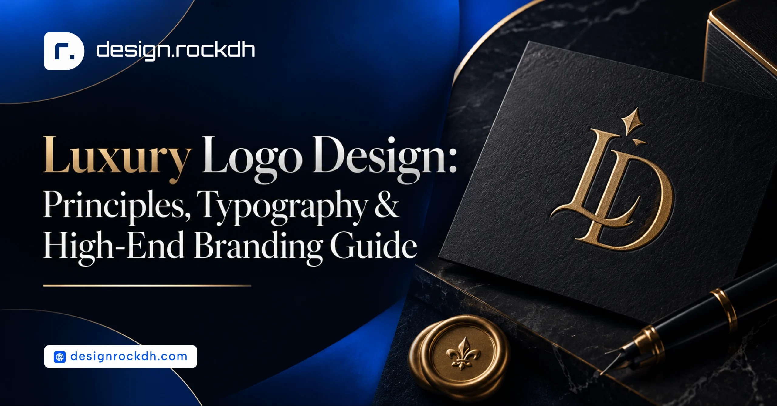 Luxury logo design principles and high-end branding guide